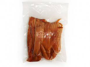 Сухарики с семгой и сыром: Кальмар со вкусом краба (Мясо краба) (Премиум)