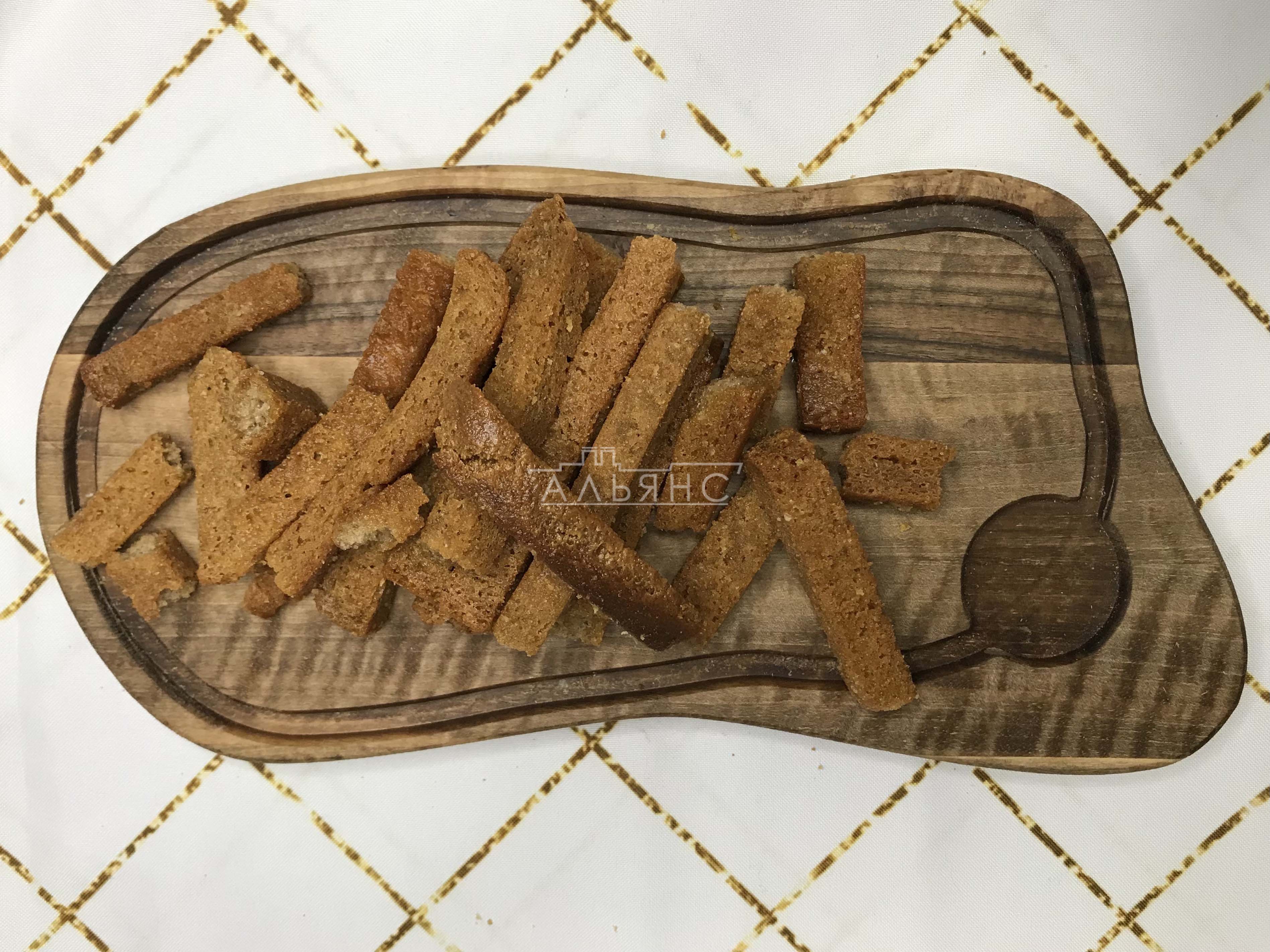 Деревенские гренки с чесноком в Красково