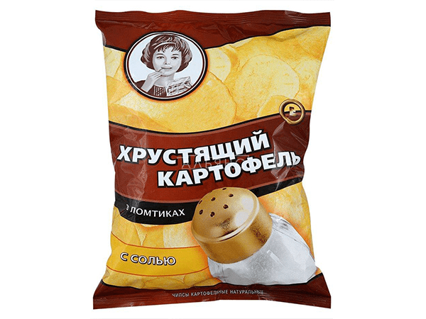 Картофельные чипсы "Девочка" 160 гр. в Красково