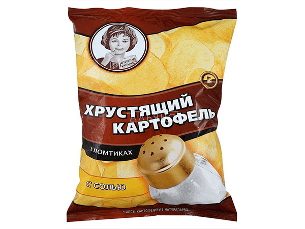 Картофельные чипсы "Девочка" 40 гр. в Красково