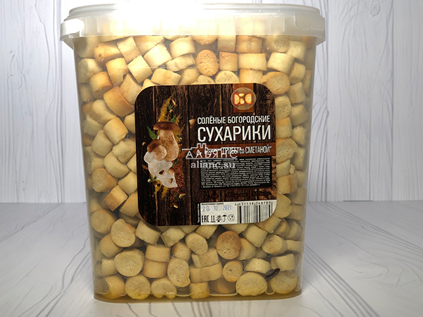 Сухарики с грибами и сметаной в Красково