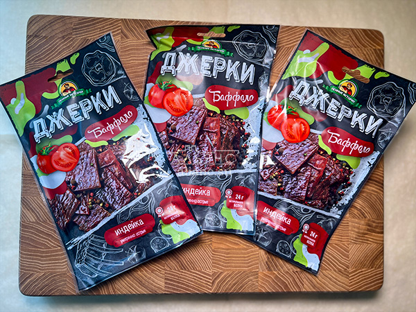 Джерки из индейки "Баффало" 45 гр. в Красково