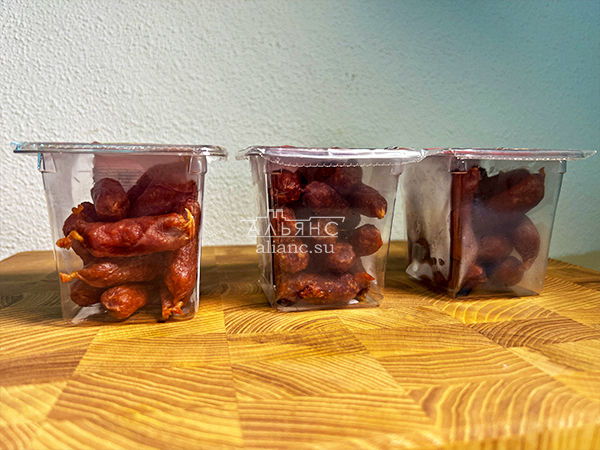 Колбаски МИНИ классические с/к (100 гр) в Красково