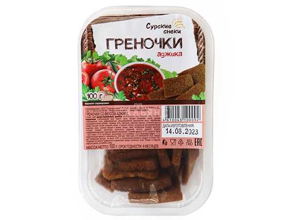 Сурские гренки с Аджикой (100 гр) в Красково