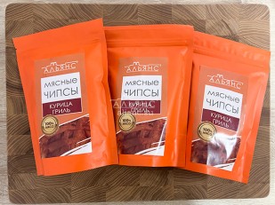 Орехи: Мясо (АЛЬЯНС) вяленое курица 