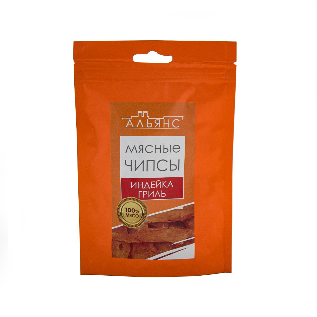 Мясо (АЛЬЯНС) вяленое индейка "Гриль" 50 гр. в Красково