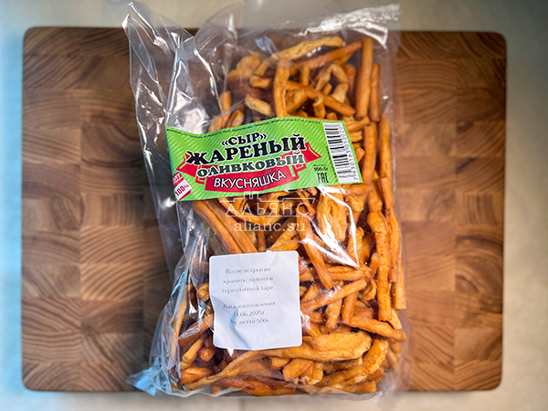 Жареный сыр "ВКУСНЯШКА" (Оливковый) 500гр. в Красково