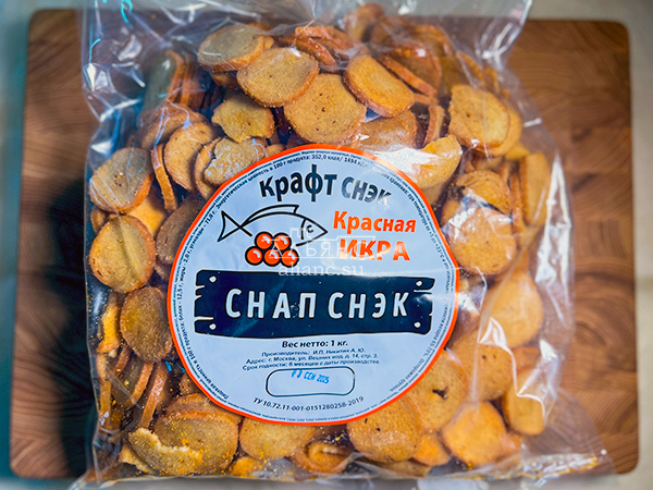Снапсы ПШЕНИЧНЫЕ "Красная икра" в Красково