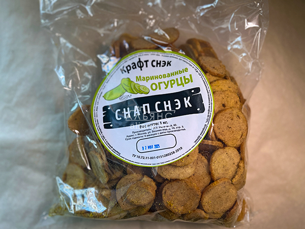 Снапсы ПШЕНИЧНЫЕ "Маринованные огурцы" в Красково