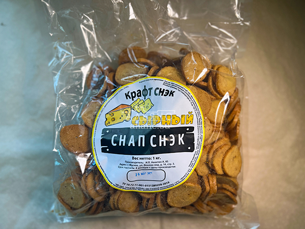 Снапсы ПШЕНИЧНЫЕ "Сыр" в Красково