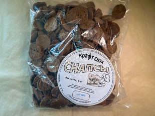 Чипсы: СНАПСЫ гренки со вкусом холодец и хрен