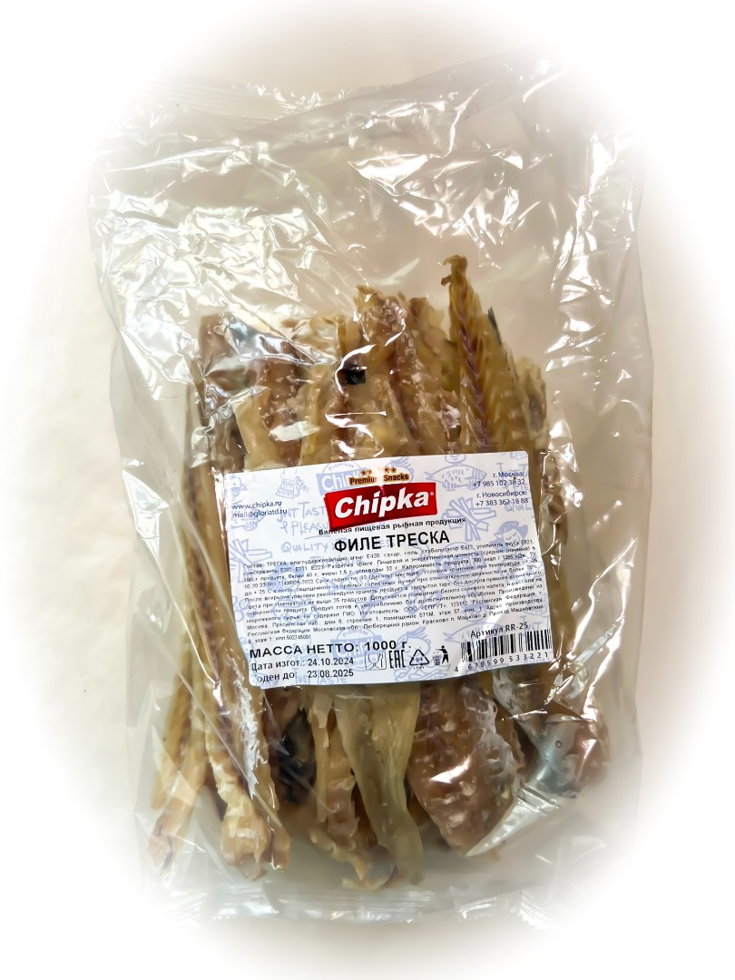 Треска филе (Chipka) 1кг в Красково
