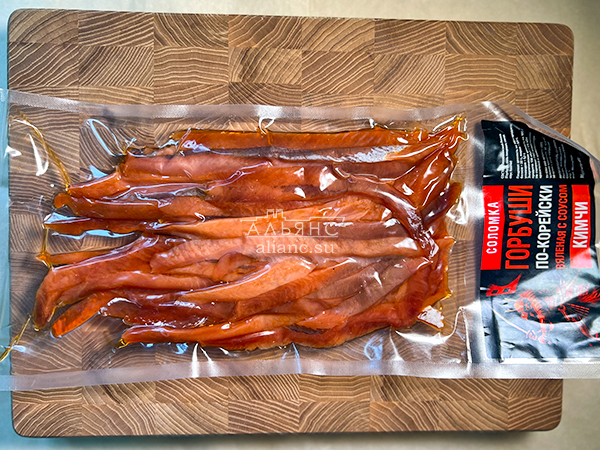 Горбуша соломка по-корейски в Красково