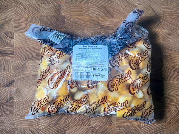 Сыр 1 кг ГОРНЫЙ СЫРОВАР (Бочонок копчёный с паприкой) в Красково