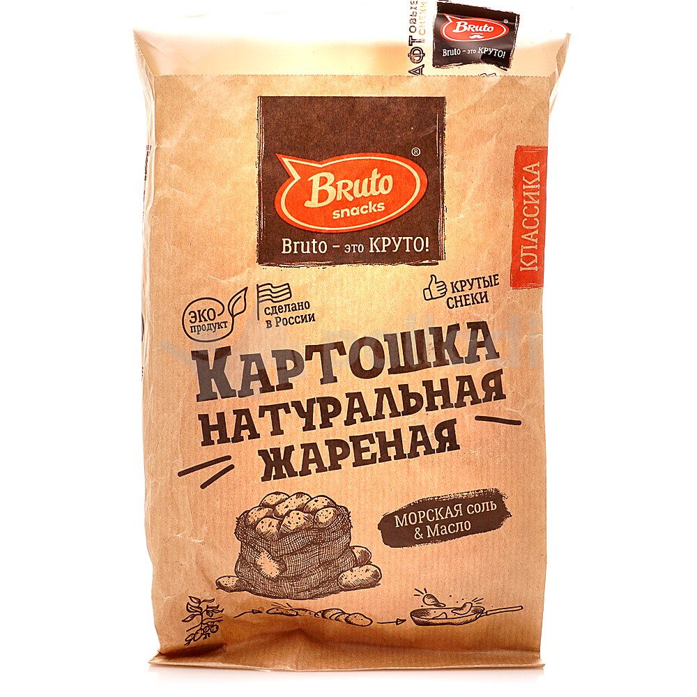Картофель «Бруто» с солью 70 гр. в Красково